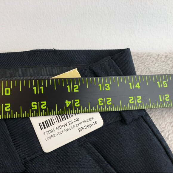 NWT Lawpro Mens Pants 28 Law Enforcement Twill 4-Pocket Navy Trousers Relaxed - Picture 5 of 12